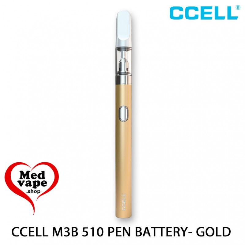 CCELL® M3B 510 PEN BATTERY - GOLD MEDVAPE