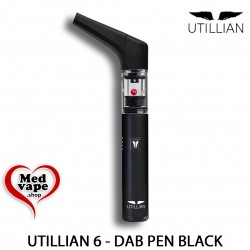 UTILLIAN 6 DAB PEN BLACK - THE VAPOR VORTEX MAKER weed vaporizer thc vape marijuana